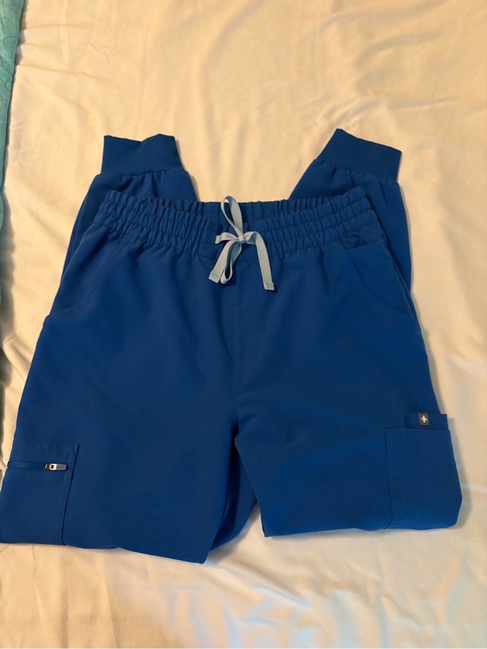Figs Royal blue joggers